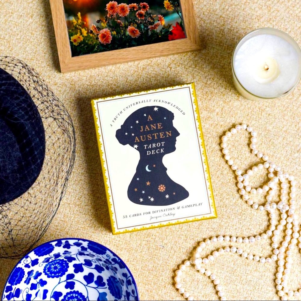 Jane Austen Tarot card deck, illustrated by Jacqui Oakley
